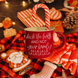 cozy holiday decorating ideas
Christmas mug for winter nights
holiday aesthetic coffee cup
red deck the halls Christmas mug
red ceramic holiday coffee cup
red Christmas coffee mug gift
funny Christmas quote drinkware
Christmas mug with attitude
holiday mug for sarcastic personality
funny festive conversation starter
Christmas cup with hilarious saying