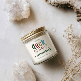 Deck The Halls Candle