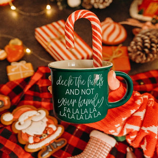 festive green mug for cocoa
holiday green ceramic cup
Christmas mug for people who need patience
funny holiday mug for difficult relatives
Christmas family warning label mug
caffeine before Christmas dinner mug
funny Christmas mug for introverts
Christmas cup for people with a sense of humor
cozy holiday drinkware for festive winter season
funny Christmas mug to make someone laugh