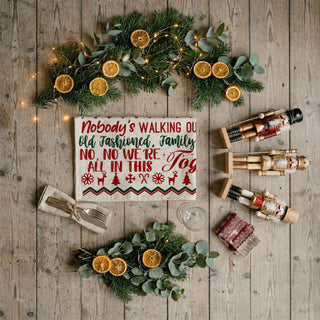 kitchen towel for holiday family gatherings humor
christmas spirit but make it funny kitchen towel
holiday chaos aesthetic kitchen towel funny design
kitchen towel for christmas dinner stress relief