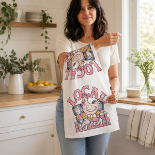 Farm to table kitchen decor Easter towel chicken eggs
Chicken enthusiast humor Easter towel egg dealer
Rural life pride kitchen towel chicken egg dealer
Farm animal humor Easter towel chicken egg dealer local egg dealer kitchen towel
funny chicken dish towel farmhouse