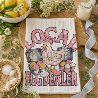 Chicken mama humor Easter towel egg dealer spring
Farm girl kitchen decor chicken egg dealer towel
Country living humor Easter towel chicken egg dealer
Backyard flock owner gift kitchen towel egg dealer
easter egg dealer towel gift
retro chicken kitchen towel funny