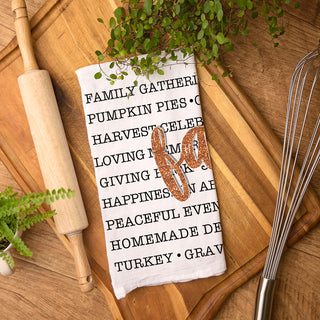 Wholesale autumn décor flatlay with fall phrases cotton hand towel
fall text towel for seasonal shelf styling in pantry or kitchen
fall words flour sack kitchen towel
autumn typography dish towel with cozy phrases
fall kitchen towel with words sweater weather pumpkin patch
