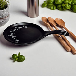 Handcrafted porcelain spoon rest
Studio made ceramic decor
Small batch kitchen pottery
Luxury with attitude
Designer kitchen truth