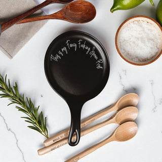 Statement kitchen piece
Conversation starter decor
Designer spoon holder
Upscale kitchen gifts
Modern black kitchen decor