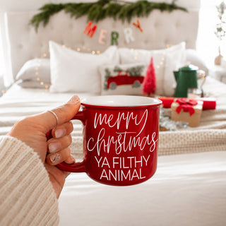 holiday farmhouse coffee cup
rustic Christmas mug decor
modern Christmas coffee mug
festive red and green Christmas decor
Christmas tree coffee mug photo
holiday mug by Christmas tree
