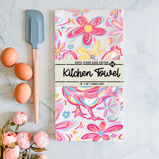 boho floral chicken kitchen towel
colorful farmhouse dish towel
bright easter chicken towel floral design
hand painted chicken kitchen towel
spring boho chic kitchen decor towel
pastel chicken and flower towel
watercolor floral chicken tea towel
colorful spring farmhouse hand towel
floral chicken towel easter gift idea