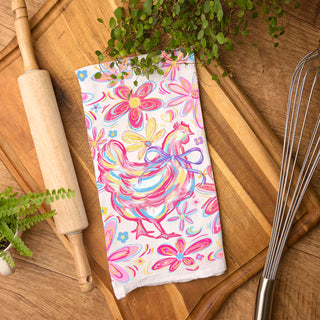 Wholesale Easter basket gift bohemian chicken kitchen towel colorful
Spring hostess gift boho chicken towel farmhouse floral
Chicken keeper gift bohemian kitchen towel Easter colorful
Boho style gift chicken towel farmhouse floral spring