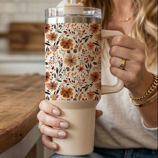 Wholesale floral fall tumbler
autumn floral tumbler cup
40 oz floral tumbler with handle
pumpkin spice floral tumbler
neutral floral travel mug
fall flowers tumbler aesthetic
autumn flower tumbler with straw
cozy floral coffee tumbler
neutral autumn tumbler cup