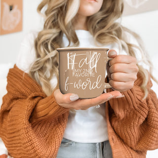cozy fall coffee mug gift for her
funny fall mug for moms who love autumn
humorous Thanksgiving coffee mug for women
neutral tan fall mug with white script lettering
cute autumn coffee cup for pumpkin spice lovers wholesalers