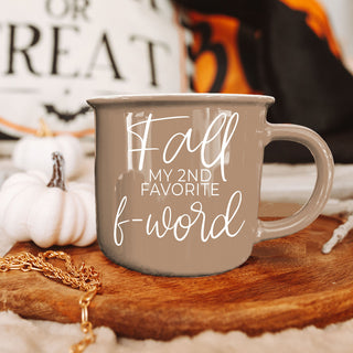 Wholesale funny fall coffee mug fall is my 2nd favorite f word
sarcastic autumn mug for women with fall quote
fall is my second favorite f word coffee cup
pumpkin spice latte mug with funny fall saying