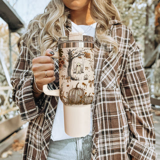 ghost tumbler with flowers and bows
cute spooky tumbler for coffee lovers
neutral halloween tumbler for iced coffee
ghost tumbler for work desk aesthetic
autumn ghost floral cup
cute cozy halloween hydration tumbler
neutral spooky aesthetic coffee cup
ghost tumbler for latte lovers
cozy ghost coffee station tumbler
cute ghost tumbler for cozy season
neutral floral ghost drinkware aesthetic