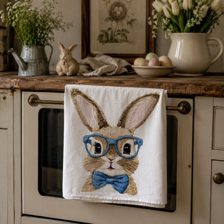 Bunny with glasses spring kitchen towel
Farmhouse Easter bunny kitchen towel
Country farmhouse Easter kitchen decor
Spring farmhouse bunny tea towel
Rustic Easter bunny kitchen towel
Neutral farmhouse Easter kitchen towel
Easter kitchen towel with cute bunny face
Spring kitchen towel with bunny design
Easter bunny dish towel for kitchen
Decorative Easter tea towel with rabbit
Bunny kitchen towel for Easter decorating
Cute spring bunny dish towel
Easter bunny hand towel for kitchen