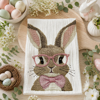Blue bow tie bunny tea towel for Easter brunch decor
Pink bow tie rabbit kitchen towel for spring decorating
Matching blue and pink Easter bunny kitchen towel design
Cute boy and girl bunny kitchen towel for Easter
Spring farmhouse kitchen towel with adorable rabbit design
Easter bunny tea towel for hostess gift or Easter basket
Country cottage Easter bunny kitchen towel with glasses
Modern farmhouse Easter kitchen decor with cute bunny towelEaster bunny kitchen towel with cute glasses
Spring bunny kitchen 