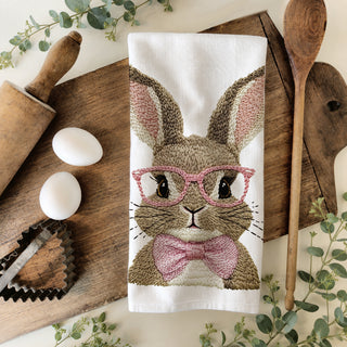 Easter flour sack towel with bunny
Spring flour sack tea towel with rabbit
Cotton Easter bunny kitchen towel
White Easter bunny kitchen towel
White spring rabbit tea towel
Cute Easter bunny towel with bow tie
Easter rabbit towel with blue bow tie
Easter rabbit towel with pink bow tie
Bunny glasses and bow tie kitchen towel
Matching blue and pink Easter bunny towels
Boy and girl bunny Easter kitchen towel
His and hers bunny Easter towel
Two bunny Easter kitchen towel design
Easter bunny couple kitchen towel