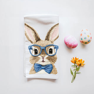 Modern farmhouse 3D bunny embroidery dish towel spring
Classic embroidered bunny kitchen towel blue pink
Timeless 3D bunny embroidery towel Easter farmhouse
Refined embroidered bunny dish towel glasses spring