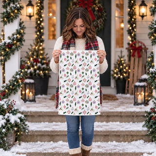 kitchen towel for holiday baking aesthetic setup
christmas cookie prep kitchen towel decor
holiday baking flat lay kitchen towel styling
baking day kitchen decor christmas towel
kitchen towel for christmas dessert making