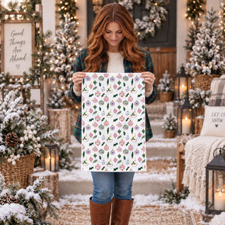 decorative christmas towel for oven handle display
soft cotton christmas kitchen towel festive pattern
christmas kitchen towel aesthetic neutral holiday decor
cozy christmas kitchen styling towel farmhouse
holiday kitchen towel styled with cutting board
kitchen towel with herbs aesthetic christmas decor