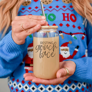 Grinch Face 17oz