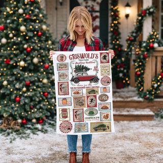 funny festive kitchen towel for holiday burnout
holiday gift idea for christmas movie fans kitchen decor
funny christmas kitchen towel for gift exchange party
quirky christmas gift idea for home cooks
giftable holiday dish towel with vintage christmas theme