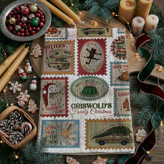 griswold christmas decor kitchen towel
retro christmas movie themed dish towel
funny christmas quote flour sack towel
holiday kitchen towel with funny sayings
nostalgic holiday kitchen decor towel gift idea
retro christmas aesthetic home kitchen towel