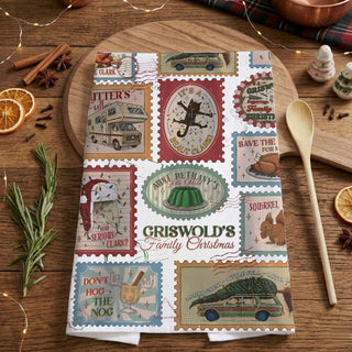 old fashioned christmas kitchen towel retro style
christmas tree farm theme kitchen towel vintage look
holiday kitchen decor towel with nostalgic christmas art
winter holiday dish towel classic christmas vibe
traditional christmas scene kitchen towel decor