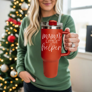 Christmas mom tumbler with funny quote mamas little helper 40oz
Christmas morning mom tumbler 40oz - mamas little helper holiday
Christmas coffee tumbler mom - mamas little helper 40oz holiday
Holiday beverage tumbler - mamas little helper Christmas mom drinkware