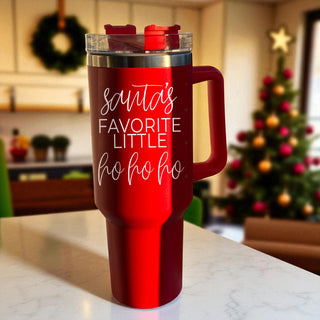 Santa themed tumbler 40oz red - Santas favorite little ho ho ho
Christmas Santa tumbler 40oz red
Santa humor tumbler red Christmas
Santa joke tumbler 40oz red holiday
Santa Christmas drinkware 40oz red