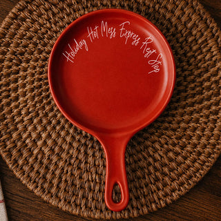 Holiday spoon rest red ceramic - Christmas kitchen gifts for women - Festive cooking accessories
Holiday hostess humor
Christmas mom gift
Holiday friend present
Christmas sister gift funny
Viral holiday decor
Christmas TikTok find
Holiday kitchen trend