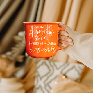 Pumpkin + Horror Mug
