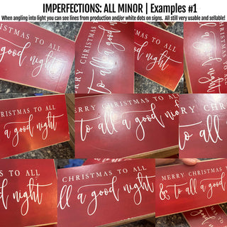 IMPERFECT All a Good Night