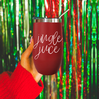 Gia Roma Christmas wine tumbler
Woman owned holiday wine gifts
Premium red wine tumbler jingle
Quality Christmas wine accessories