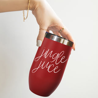 Bulk Festive red wine tumbler gift
Holiday wine accessories red jingle
Christmas wine tumbler collection
Red holiday wine cup with lid