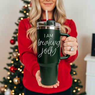 Top rated Christmas tumbler red green - I am freaking jolly 40oz
Best Christmas tumbler 2025 - I am freaking jolly red green 40oz
Christmas tumbler USA made - I am freaking jolly 40oz red green
American Christmas tumbler - I am freaking jolly holiday drinkware 40oz