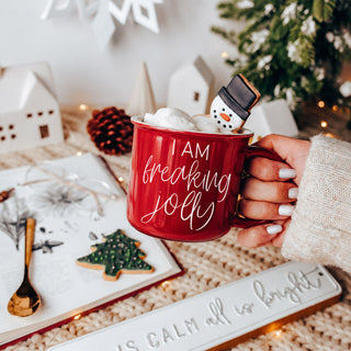 I am freaking jolly Christmas coffee mug
funny red Christmas ceramic mug
sarcastic Christmas coffee cup
funny holiday coffee mug with saying
festive Christmas mug for women
cute red holiday mug
Christmas ceramic coffee cup