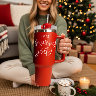 Holiday season drinkware - I am freaking jolly Christmas tumbler
Christmas tumbler collection red green - I am freaking jolly 40oz
Holiday drinkware gift red green - I am freaking jolly Christmas
Christmas season tumbler - I am freaking jolly 40oz red green
Christmas tumbler with straw
Christmas tumbler with handle
Christmas tumbler cups