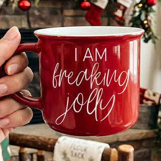 I Am Freaking Jolly Christmas Mug | Funny Holiday Coffee Cup | Red Ceramic Christmas Mug Gift
Funny Christmas Coffee Mug – I Am Freaking Jolly Ceramic Holiday Mug for Coffee Lovers
Red Christmas Mug With Funny Saying | Sarcastic Holiday Coffee Cup & Cocoa Mug