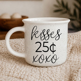kisses 25 cents
xoxo mug
xo mug
14oz coffee mugs with handle
self love mug
love talking to myself mug
 love you more mugs
i love you gifts for her
