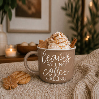 Modern Autumn Drinkware.
Modern and stylish Fall Coffee Mug Gifts.
Wholesale Pumpkin Spice Season Coffee Mug Fall Theme Design
Cozy Fall Morning Coffee Mug Brown Ceramic in Bulk
Autumn Housewarming Gift Coffee Cup Brown
autumn entryway table decor with brown coffee cup and lantern