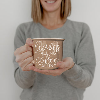 Wholesalers Autumn Home Decor Coffee Mug Collection
Autumn Coffee Mug Brown with White Fall Leaves Quote Design
Bulk Fall Season Drinkware Set Brown Coffee Mug
Fall coffee lover gift