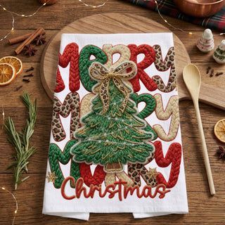 christmas kitchen towel lifestyle outdoor holiday scene
holiday towel held in front of christmas tree lights
kitchen towel styled with christmas decorations festive
christmas towel lifestyle cozy holiday home aesthetic
holiday kitchen towel styled outdoor porch christmas