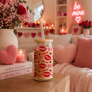 Cute and chic 20oz glass cups with red lips and heart designs for gifting.
Red lips, hearts, and XOXO 20oz glass cups for a bold Valentine’s gift.
Cute 20oz glass cups with red lips, hearts, and XOXO for a festive celebration.
Vibrant 20oz glass cups with XOXO, hearts, and red lips for a playful vibe.