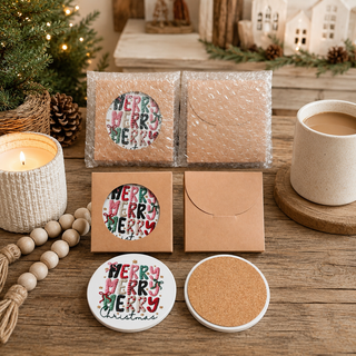 Christmas Coasters PRE-ORDER