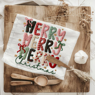 christmas kitchen towel styled with wooden utensils flat lay
holiday towel decor on cutting board rustic kitchen styling
pink christmas towel displayed in cozy farmhouse kitchen
festive kitchen towel holiday styling inspiration