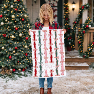 Aesthetic bow Christmas kitchen towel
Designer Christmas home decor kitchen
Aesthetic holiday kitchen essentials
Sophisticated holiday kitchen decor
Christmas present kitchen towel
Coquette Christmas kitchen towel bow design
stylish christmas kitchen decor towel merry and bright
