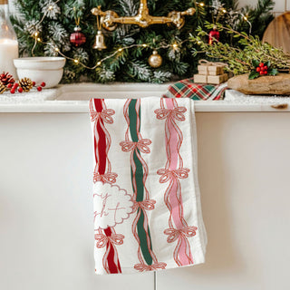 seasonal christmas kitchen accessories pink green red decor
christmas towel for farmhouse kitchen holiday styling
giftable christmas dish towel for hostess or mom gift
holiday kitchen towel for cozy christmas home decor wholesale USA
decorative christmas hand towel for kitchen and dining wholesalers