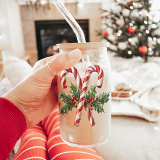 Candy Cane Holly 17oz