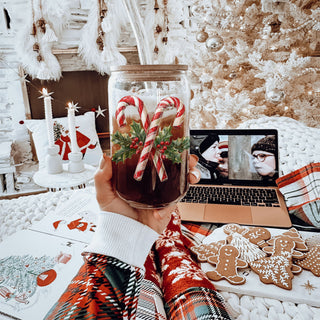 Candy Cane Holly 17oz