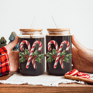Candy Cane Holly 17oz