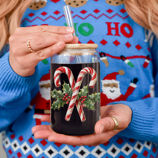 Candy Cane Holly 17oz